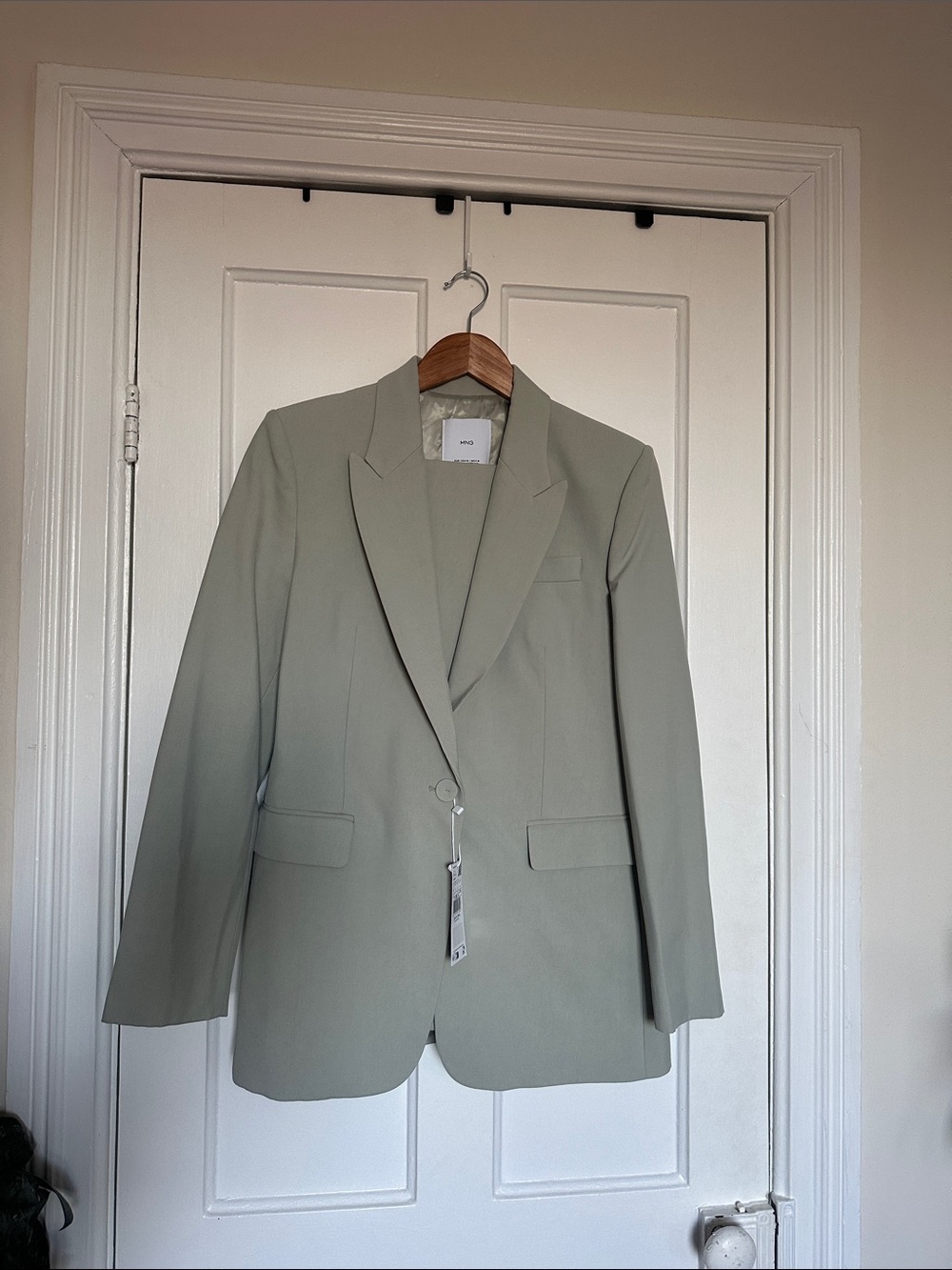 Mango Sea Foam Suit - size M